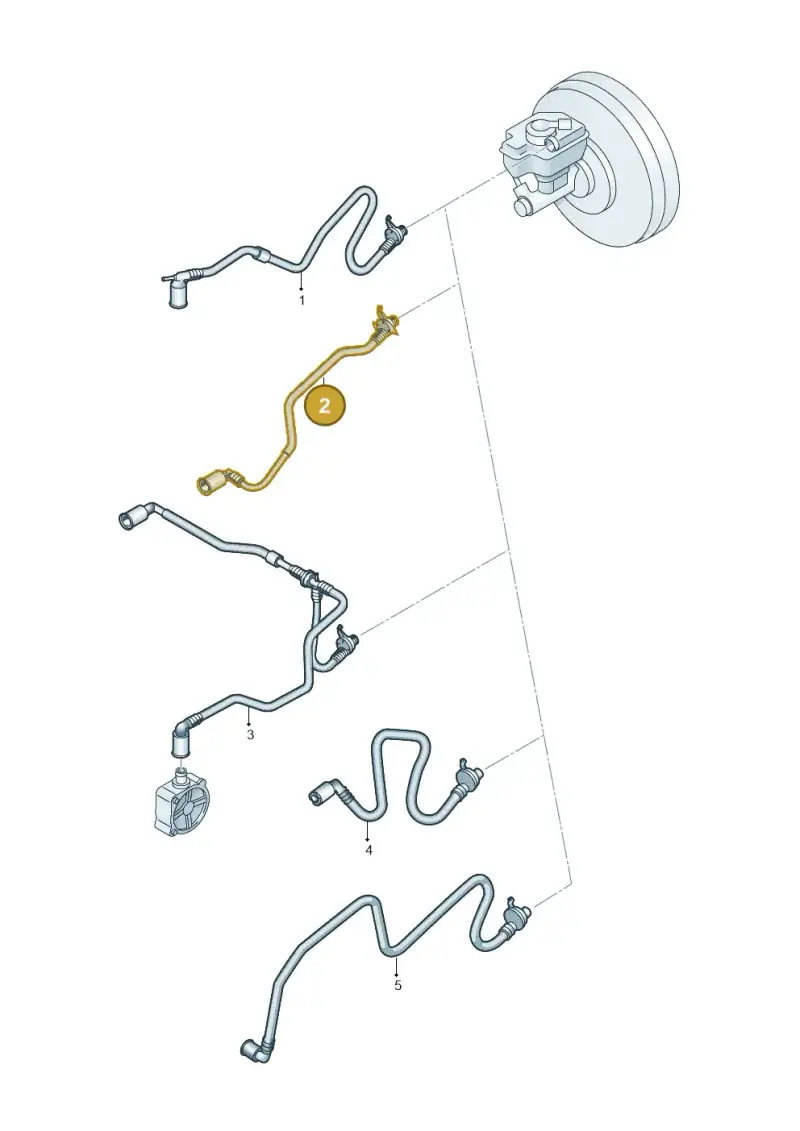 1K0612041GE — Volkswagen New Passat (2011-2015) diagram 691611700, position 2