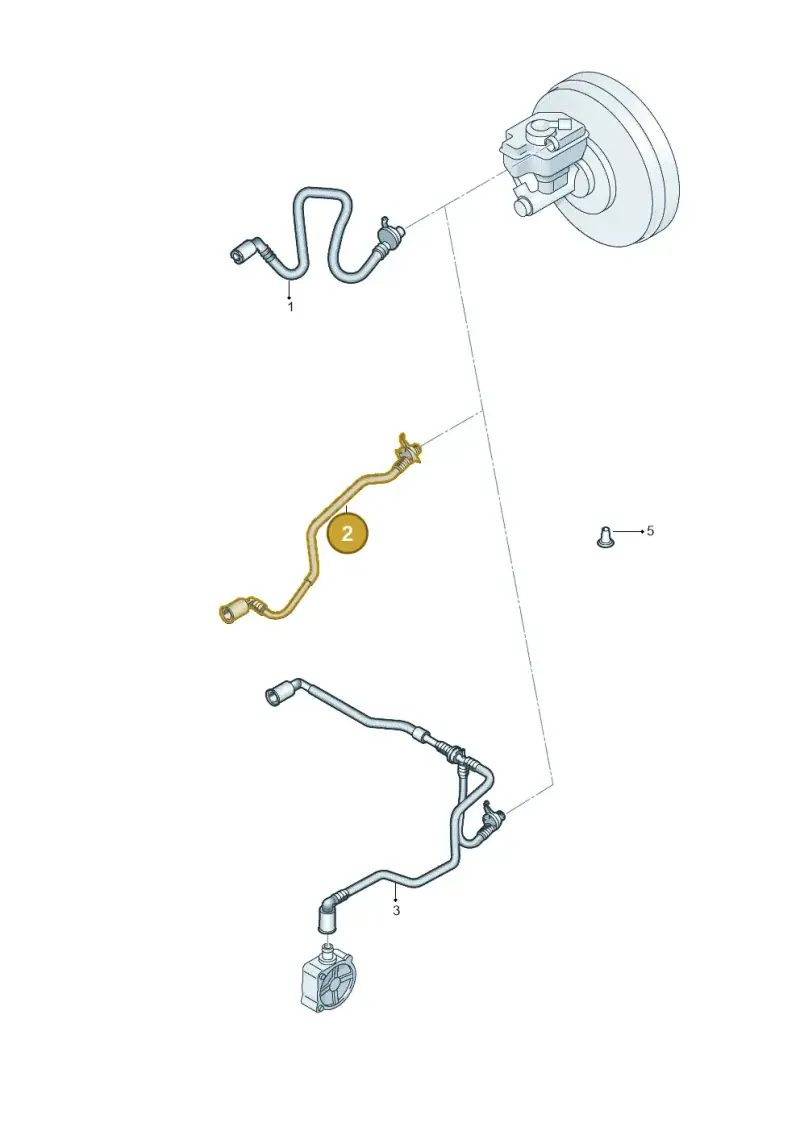 1K0612041GE — Volkswagen New Passat (2015-2022) diagram 868611700, position 2