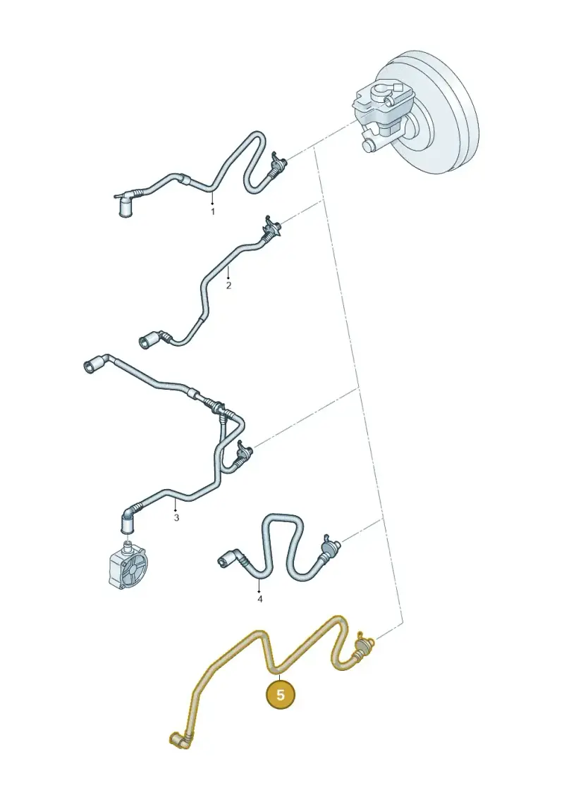 1K0612041HN — Volkswagen New Passat (2011-2015) diagram 691611700, position 5