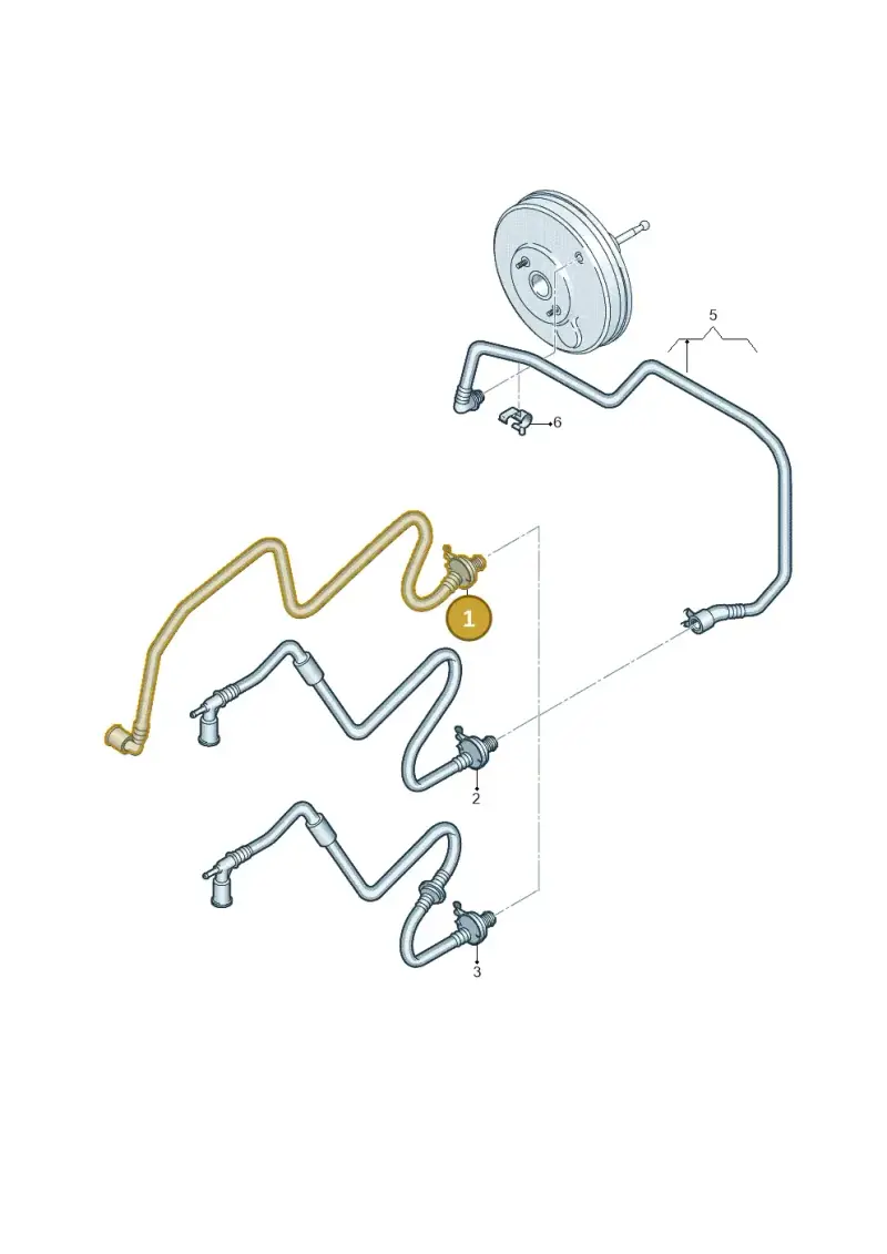 1K0612041HN — Volkswagen Caddy kombi (2015-2020) diagram 866611770, position 1
