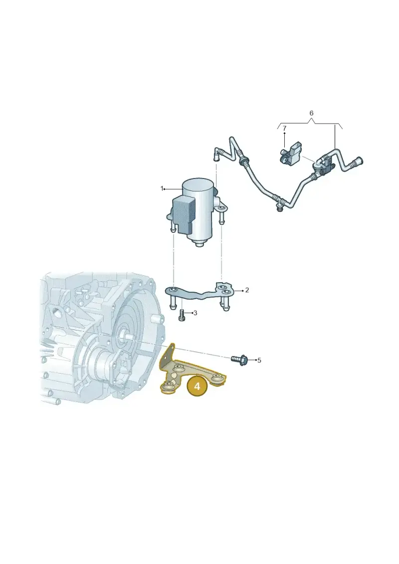 1K0612391AE — Volkswagen Golf Cabriolet (2011-2016) diagram 689611800, position 4