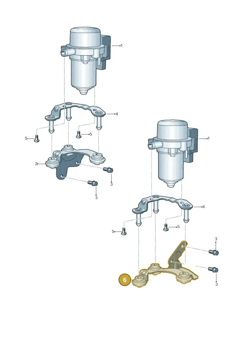 1K0612391AE — Volkswagen Beetle (2016-2019) diagram 715611800, position 6