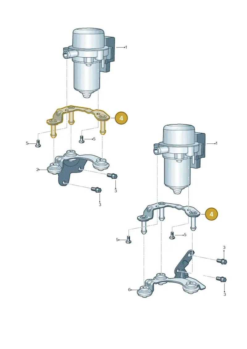 1K0612391Q — Volkswagen Beetle (2016-2019) diagram 715611800, position 4