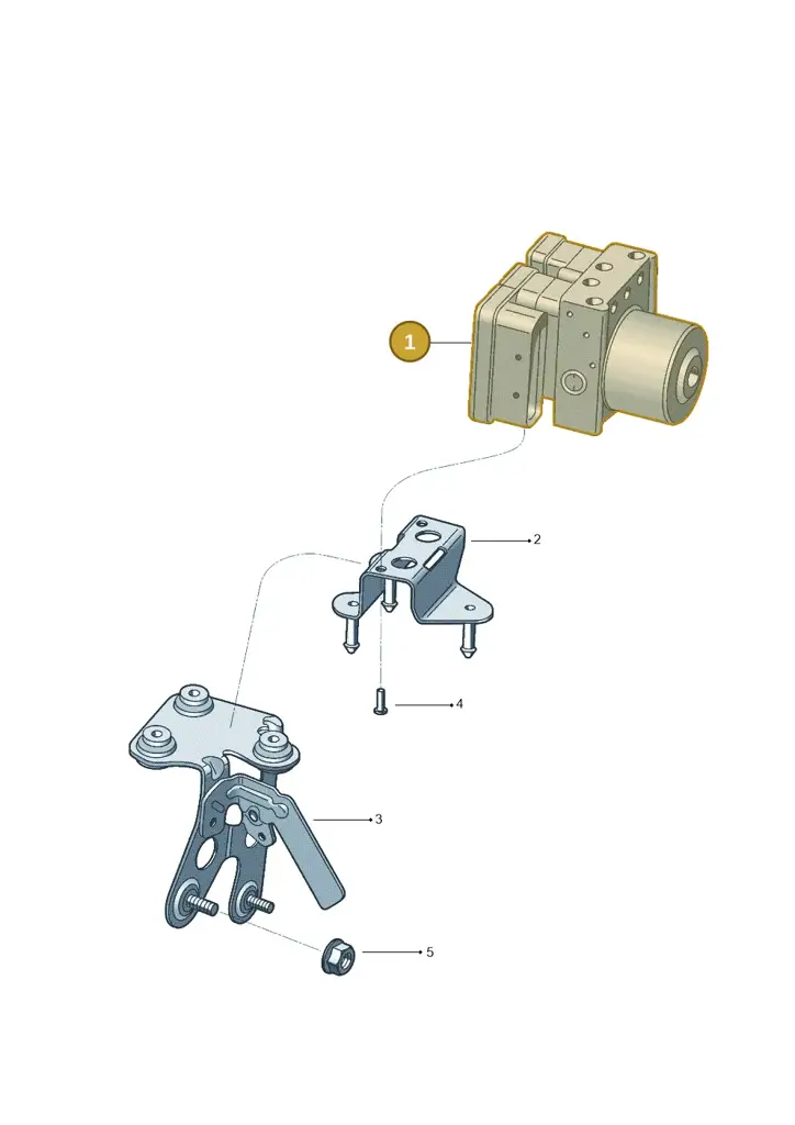 1K0614117SBEF — Volkswagen Jetta 2.0 (2015-2015) diagram 880614100, position 1