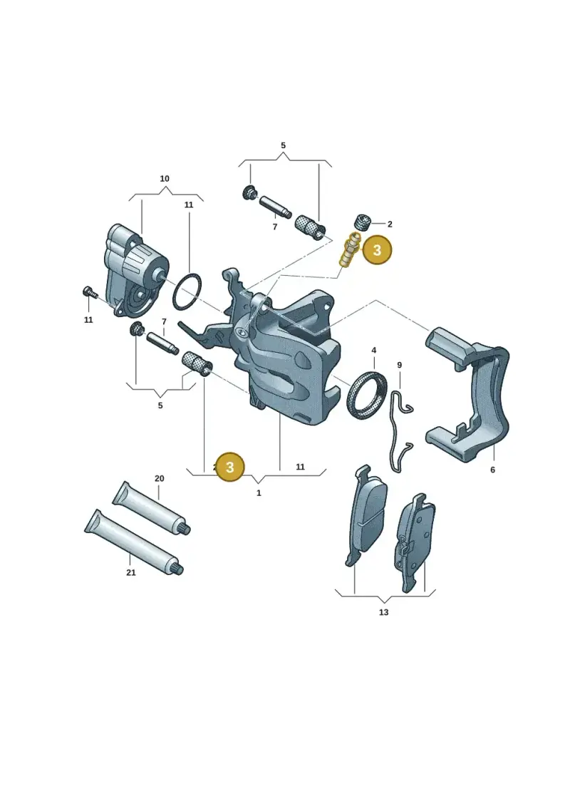1K0615273B — Volkswagen Passat estate (2023-) diagram 57l615670, position 3