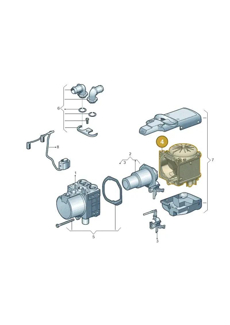1K0815020H — Volkswagen Caddy kombi (2015-2020) diagram 866819750, position 4