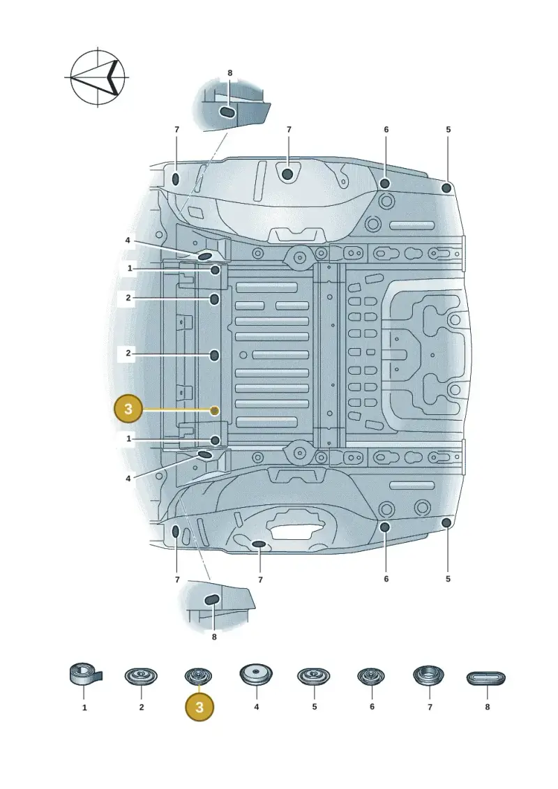 1K0899183 — Volkswagen ID.7 Limousine Pro (2023-) diagram 14b803675, position 3