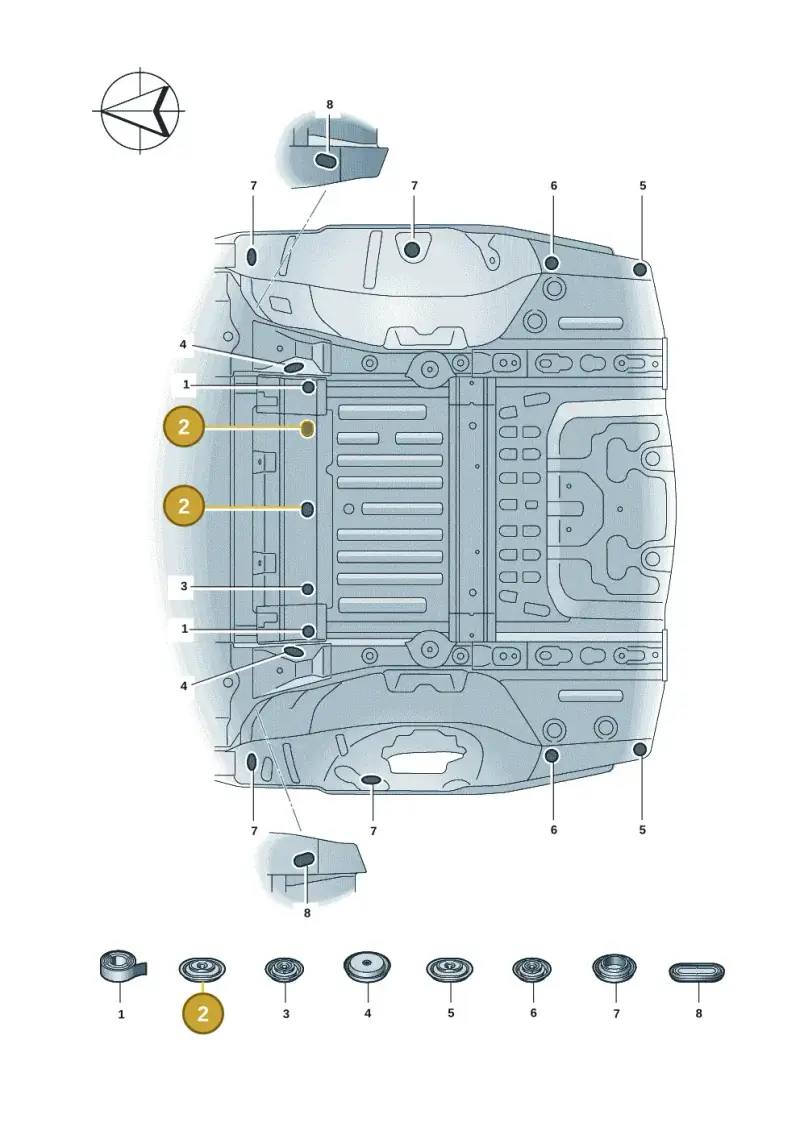 1K0899184 — Volkswagen ID.7 Limousine Pro (2023-) diagram 14b803675, position 2