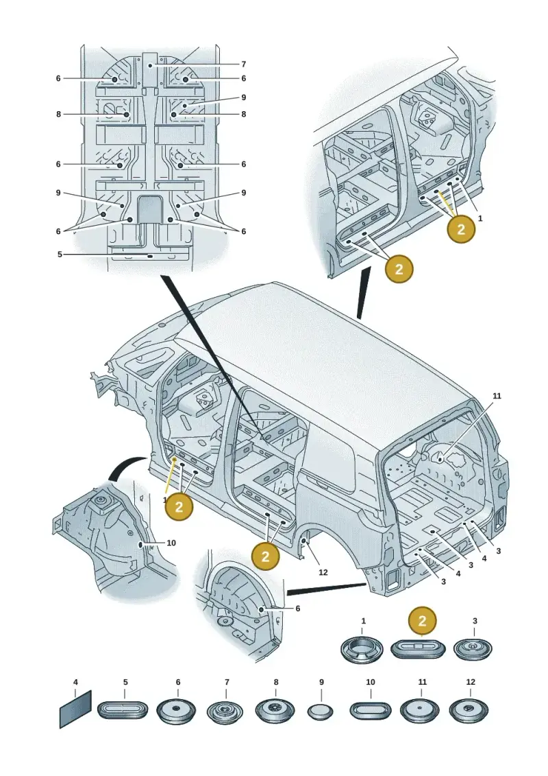 1K0899187 — Volkswagen ID.Buzz (2022-) diagram 15a803680, position 2