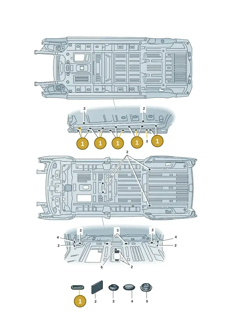 1K0899187 — Volkswagen Multivan (2021-) diagram 7t0803660, position 1
