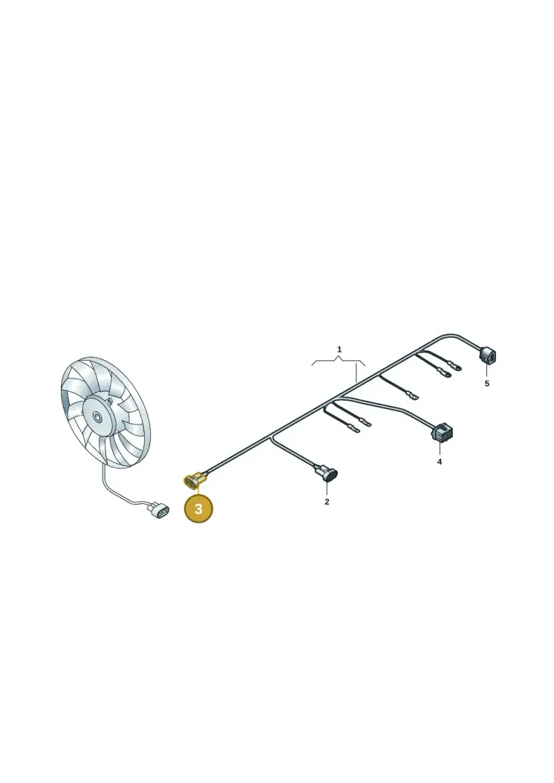 1K0906234C — Volkswagen Touareg (2017-2025) diagram 439971065, position 3