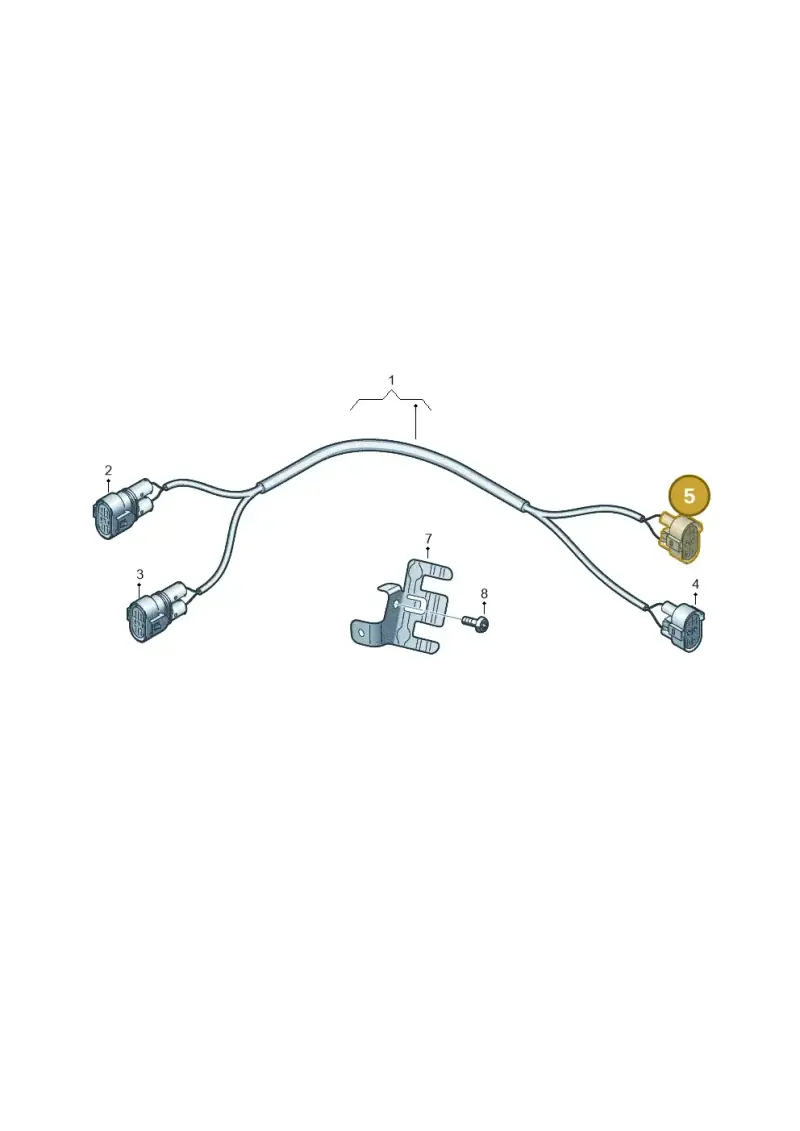 1K0906234C — Audi RS6 Avant (2019-2025) diagram 717972650, position 5