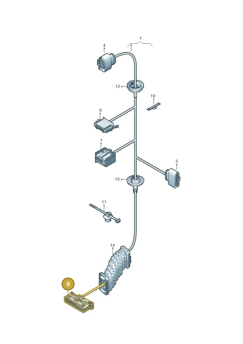 1K0937702C — Volkswagen Amarok (2022-) diagram 683972340, position 9