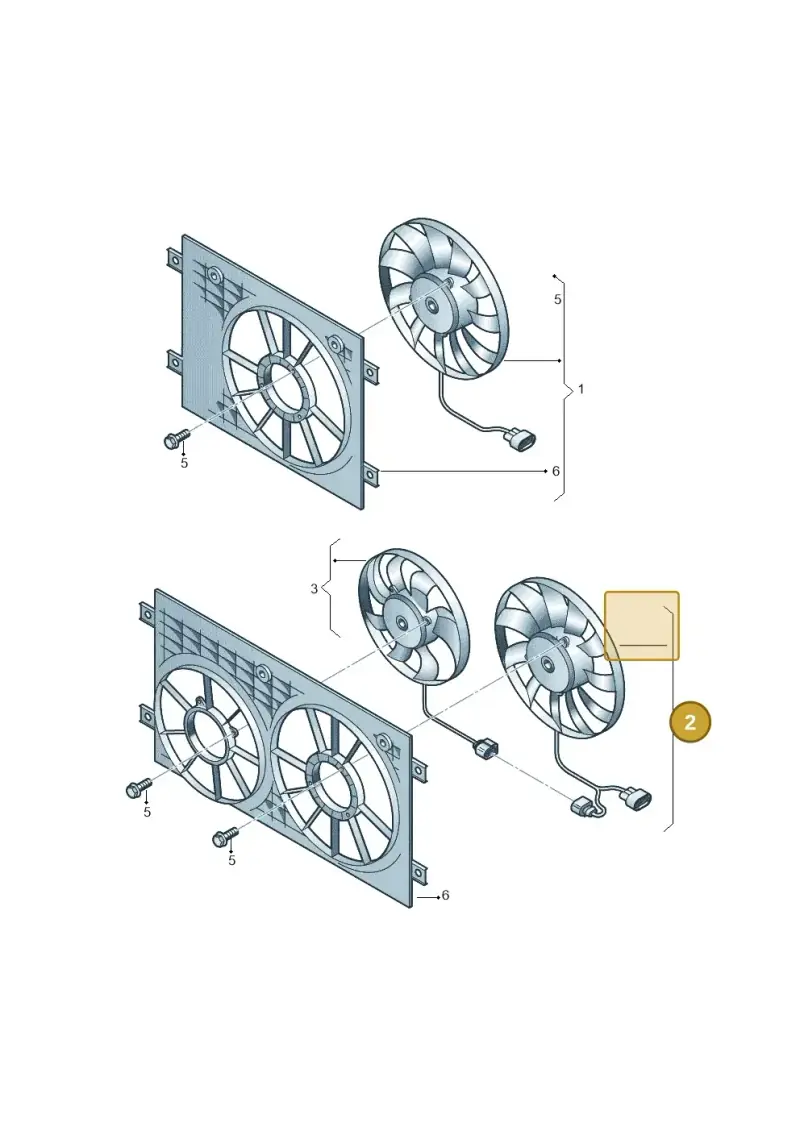 1K0959455FR — Volkswagen Caddy kombi (2015-2020) diagram 884959520, position 2