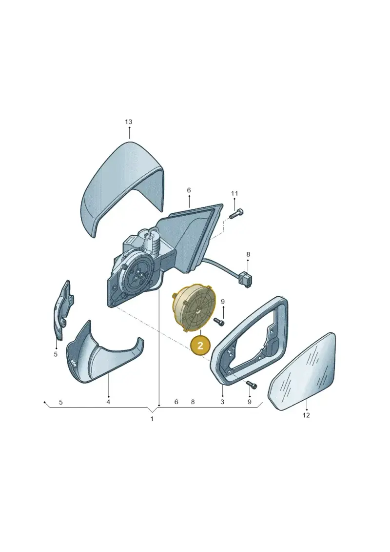 1K0959577 — Volkswagen Nivus (2020-) diagram 67b857045, position 2