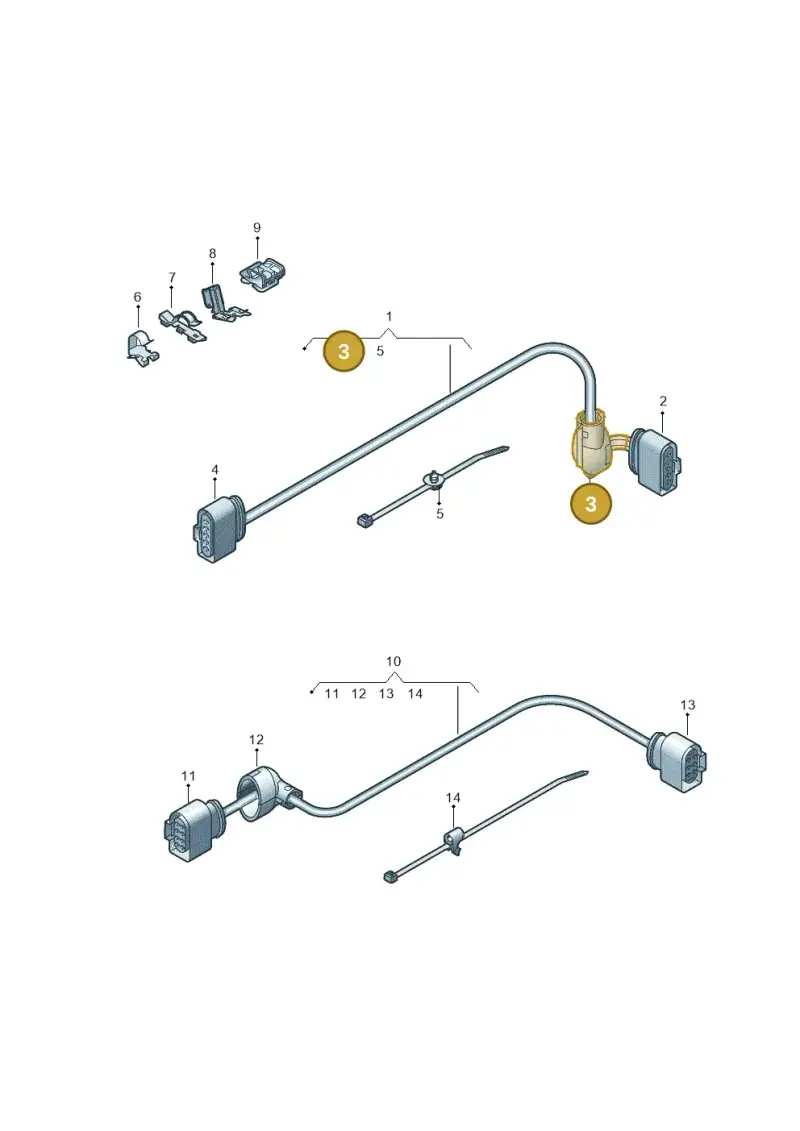 1K0971921B — SEAT Ateca (2016-) diagram 891972300, position 3