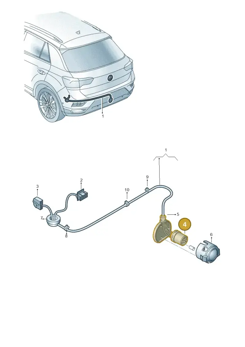 1K0971978 — Volkswagen T-Roc convertible 1.5 (2019-2024) diagram 813972850, position 4