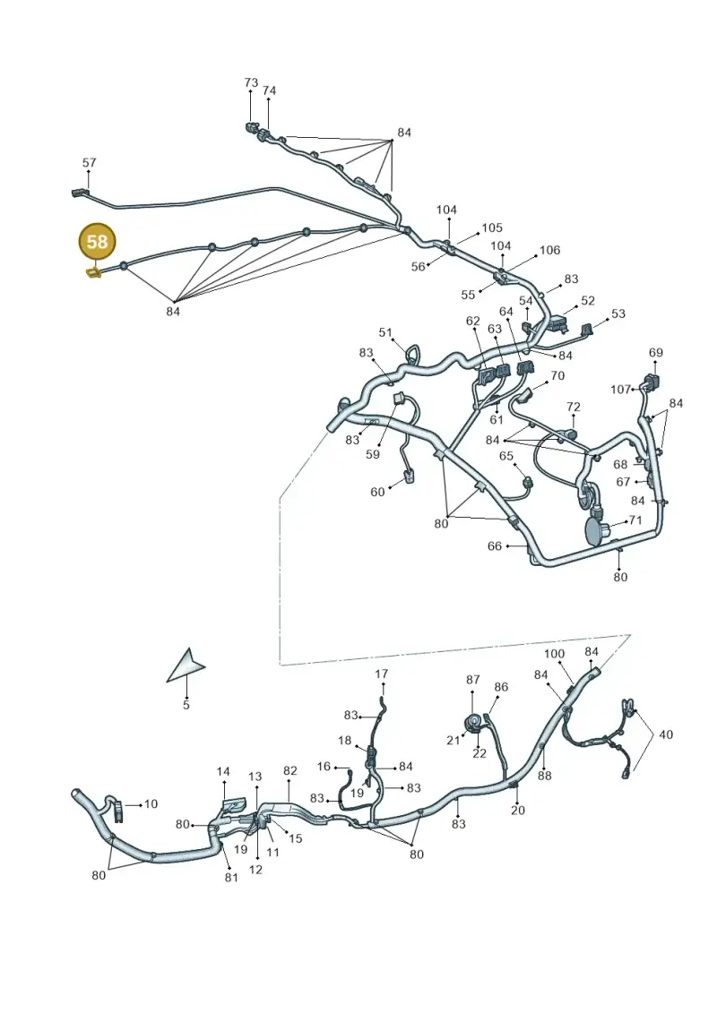 1K0972703 — Skoda Superb (2013-2015) diagram 632971950, position 58