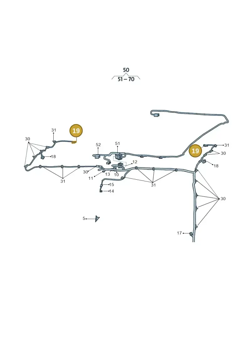 1K0972703 — Skoda Yeti (2013-2017) diagram 666971900, position 19