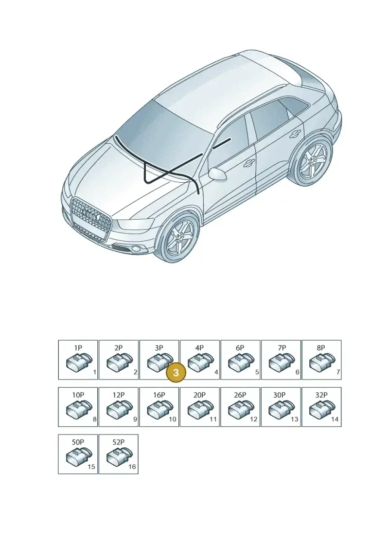 1K0972723A — Audi Q3 1.4 (2016-) diagram 728971820, position 3