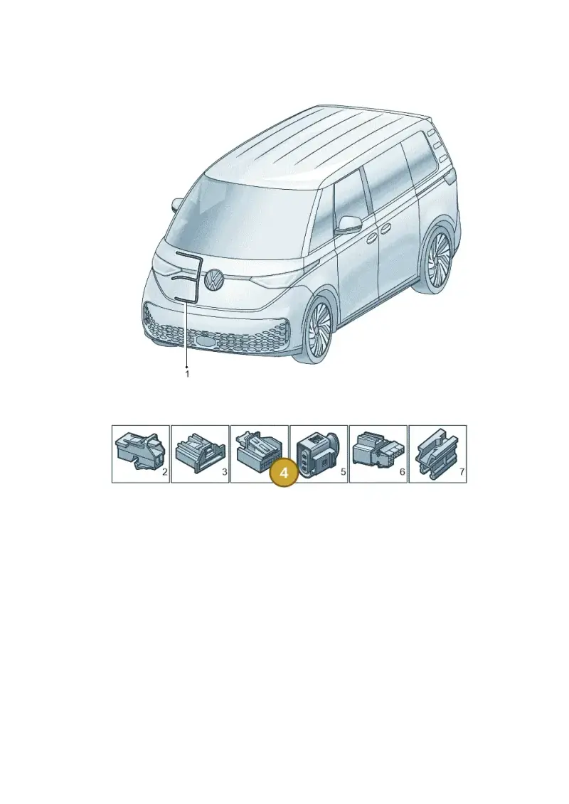 1K0972928A — Volkswagen ID.Buzz (2022-) diagram 15a972655, position 4