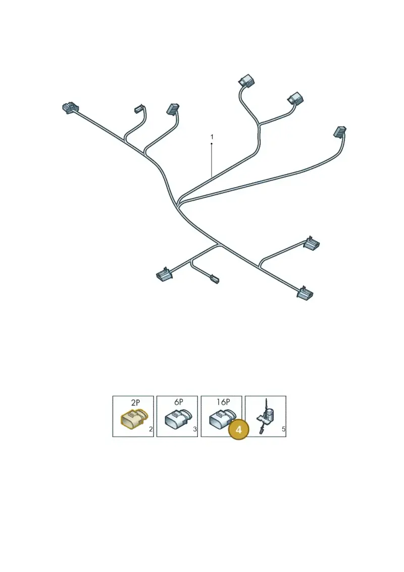 1K0972928A — Volkswagen Tiguan 2.0 (2023-) diagram 57x972655, position 4