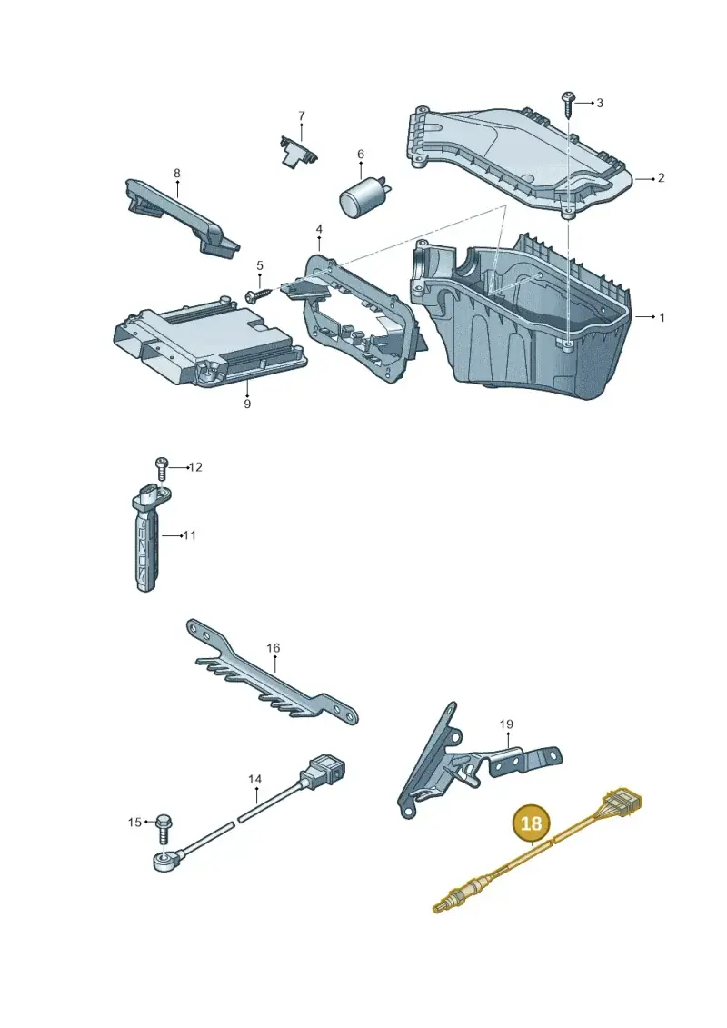 1K0998262S — Audi RS5 Cabrio (2012-2015) diagram 759906000, position 18