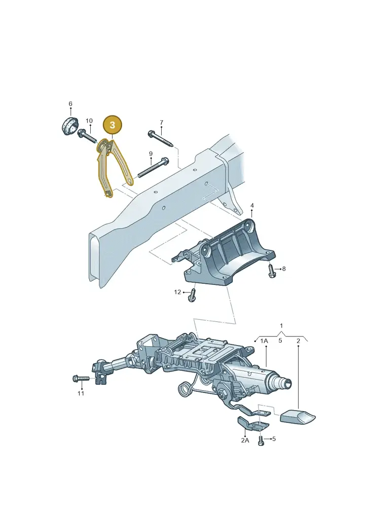 1K1419293H — SEAT Altea XL (2013-) diagram 777419300, position 3