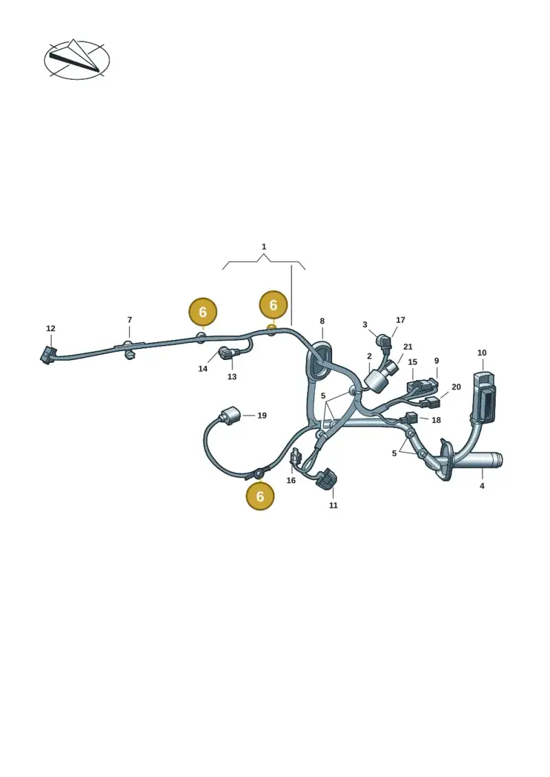 1M0971843 — Volkswagen Multivan (2021-) diagram 7t0972300, position 6
