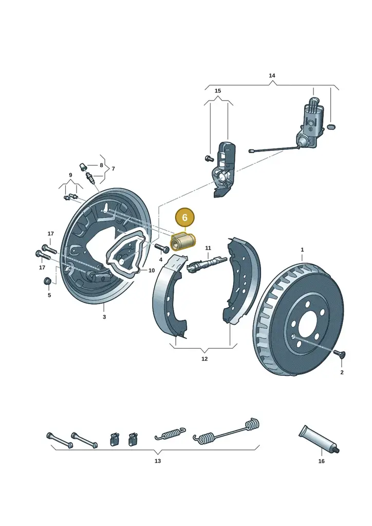 1N3611053ABEF — Volkswagen ID.Buzz (2022-) diagram 15a609000, position 6