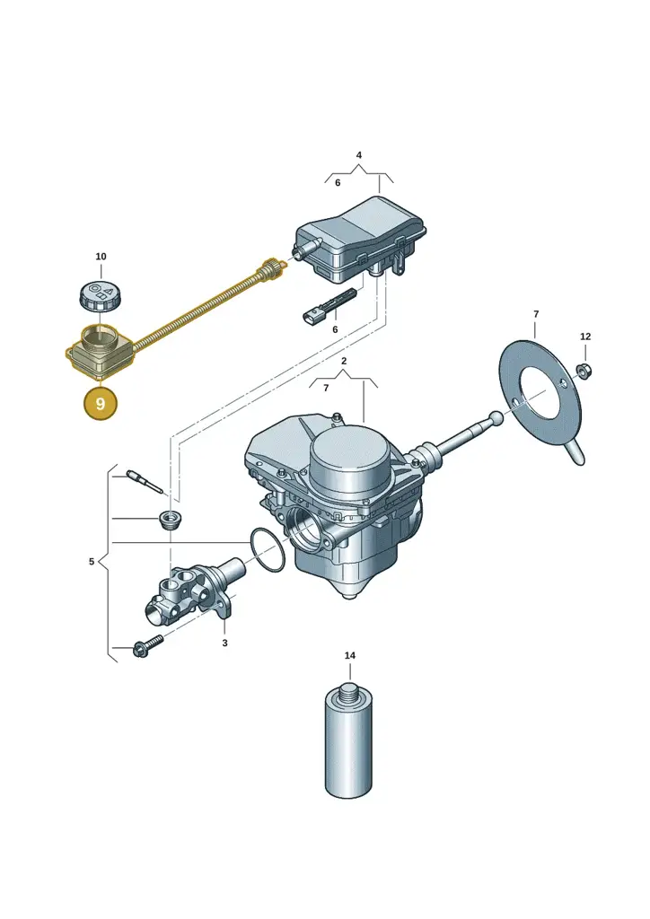 1N3611301B — Volkswagen ID.Buzz (2022-) diagram 15a612000, position 9