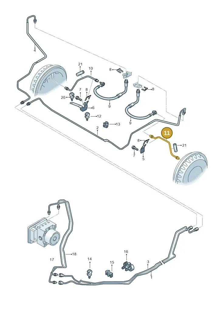 1N3611764G — Volkswagen ID.Buzz (2022-) diagram 15a611072, position 11