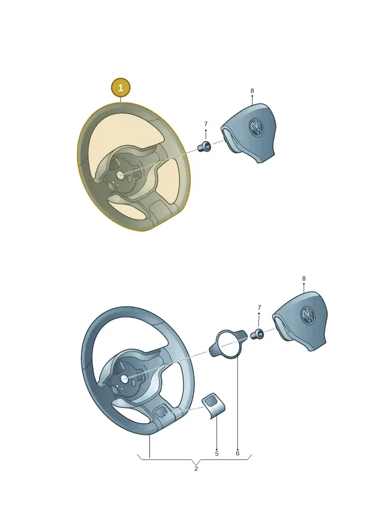 1S041909181U — Volkswagen Up! BlueMotion (2011-2016) diagram 723419200, position 1