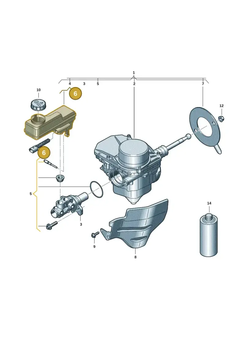 1S0611377 — Volkswagen ID.7 Limousine Pro (2023-) diagram 14b612000, position 6