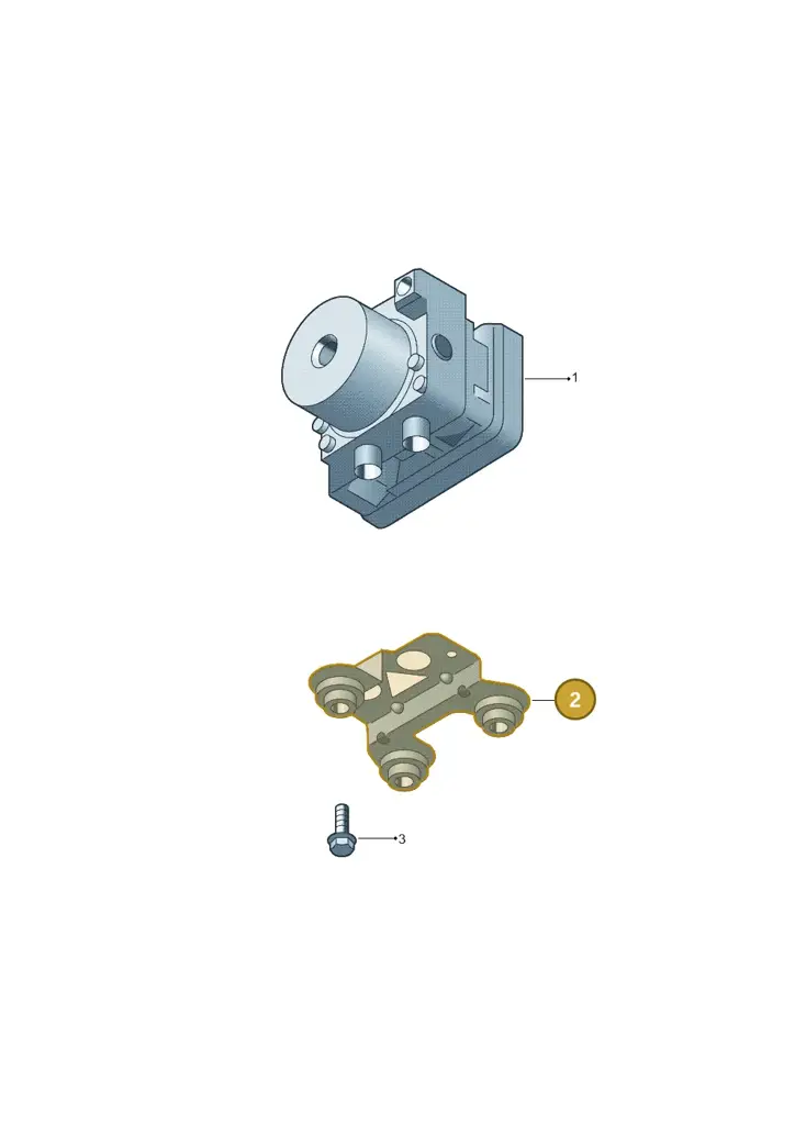 1S0614235 — Volkswagen E-up! (2016-2023) diagram 723614000, position 2