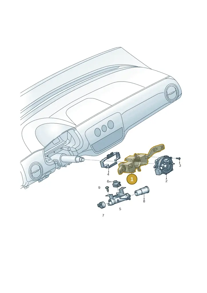 1S0953513E9B9 — SEAT Mii Electric (2020-2021) diagram 772953500, position 1