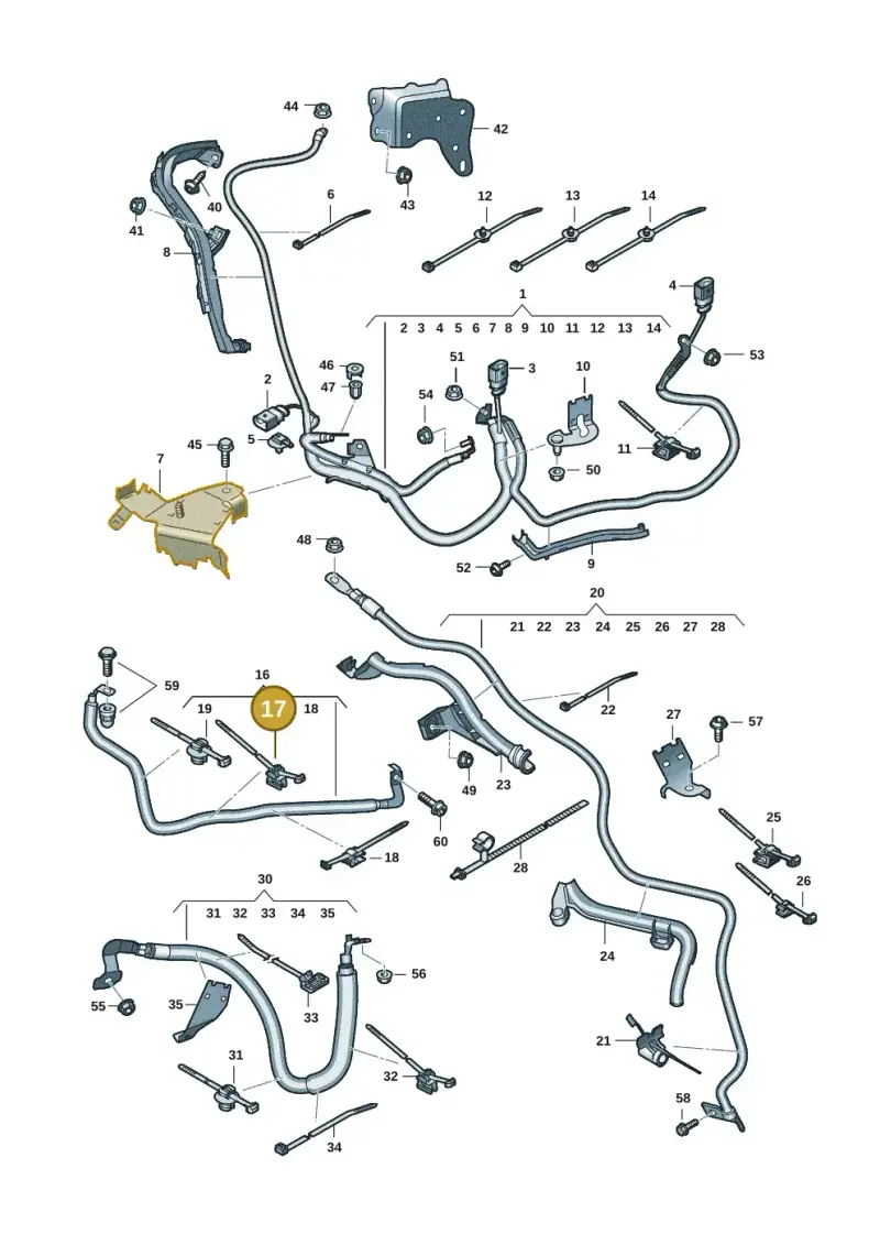 1S0971838 — Audi Q8 (2018-2025) diagram 429972007, position 17