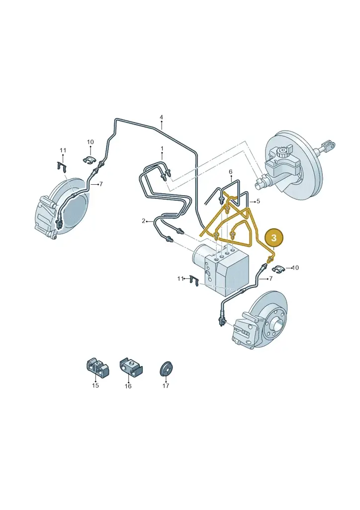 1S1614723B — Volkswagen Up! 1.0 BlueMotion (2016-2023) diagram 723611200, position 3