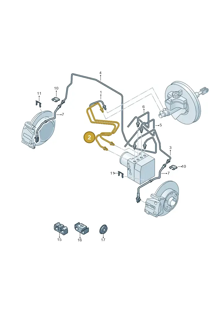 1S1614740A — Volkswagen Up! 1.0 BlueMotion (2016-2023) diagram 723611200, position 2