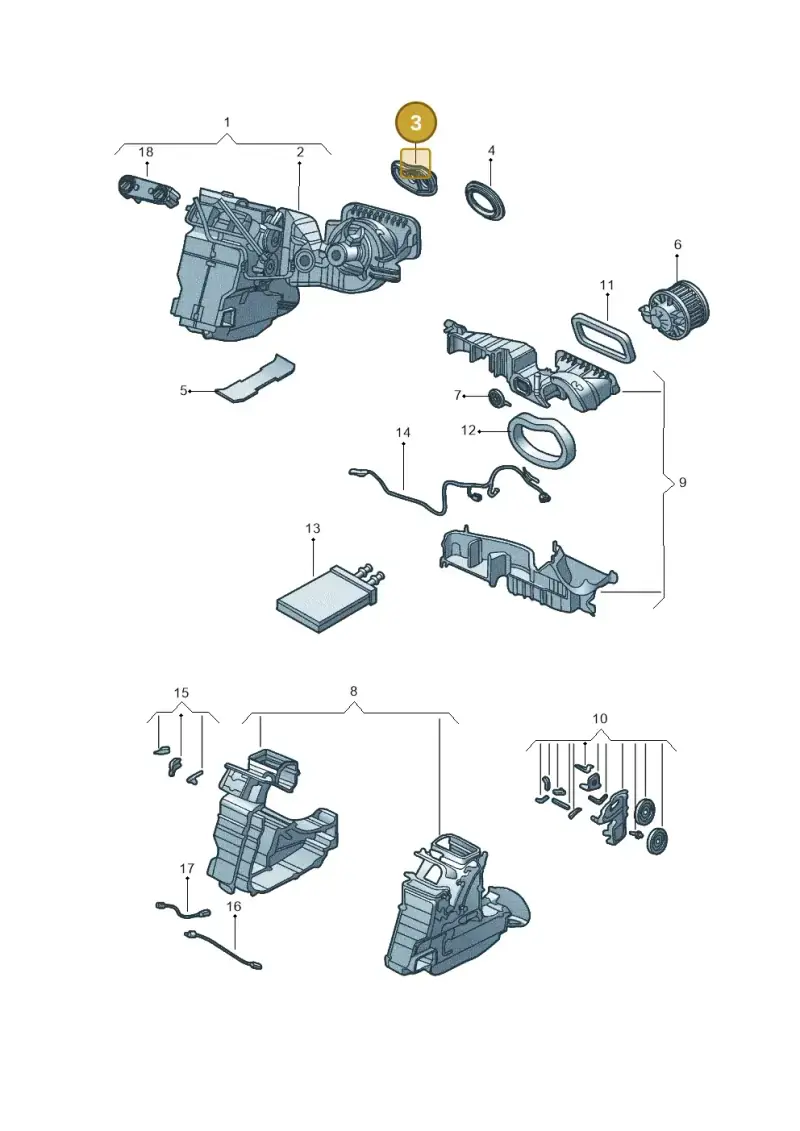 1S1820609A — Volkswagen Up! 1.0 TSI (2013-2017) diagram 559819200, position 3