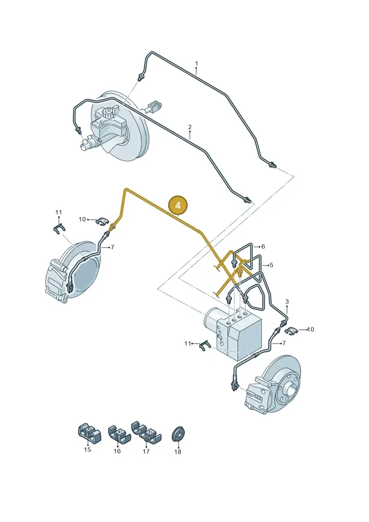 1S2614724 — Volkswagen Up! 1.0 BlueMotion (2016-2023) diagram 723611250, position 4