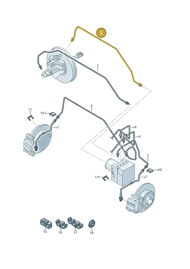 1S2614739A — Volkswagen Up! 1.0 BlueMotion (2016-2023) diagram 723611250, position 1