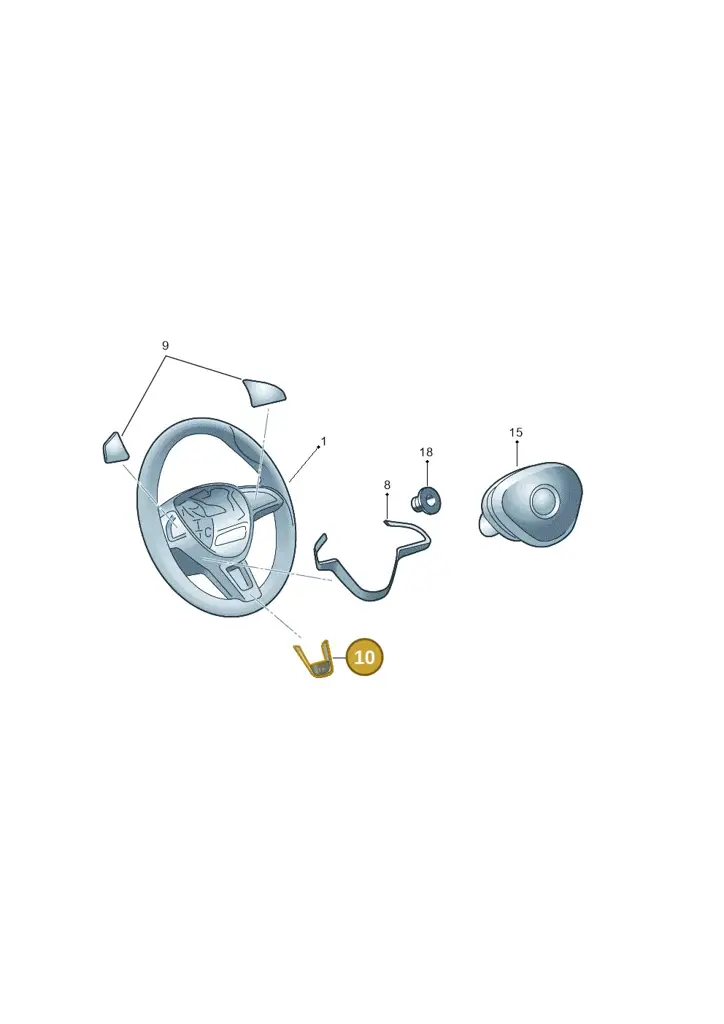 1ST419685G — Skoda Citigo (2019-2021) diagram 583419020, position 10