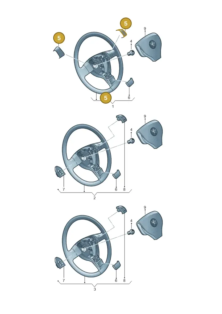 1T0498685V80 — Volkswagen Touran 2.0 (2010-2015) diagram 694419200, position 5