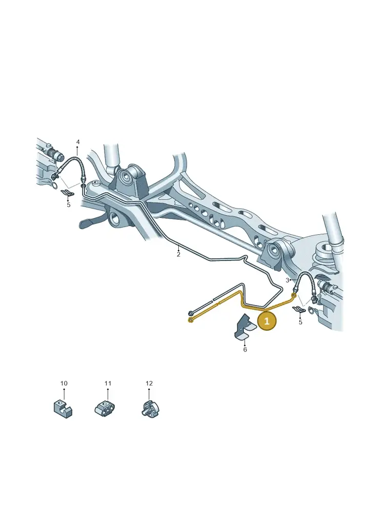 1T0614741G — Volkswagen Touran 2.0 (2010-2015) diagram 694611400, position 1