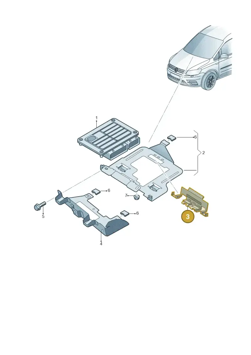 1T0971739G — Volkswagen Caddy (2015-2020) diagram 866906200, position 3