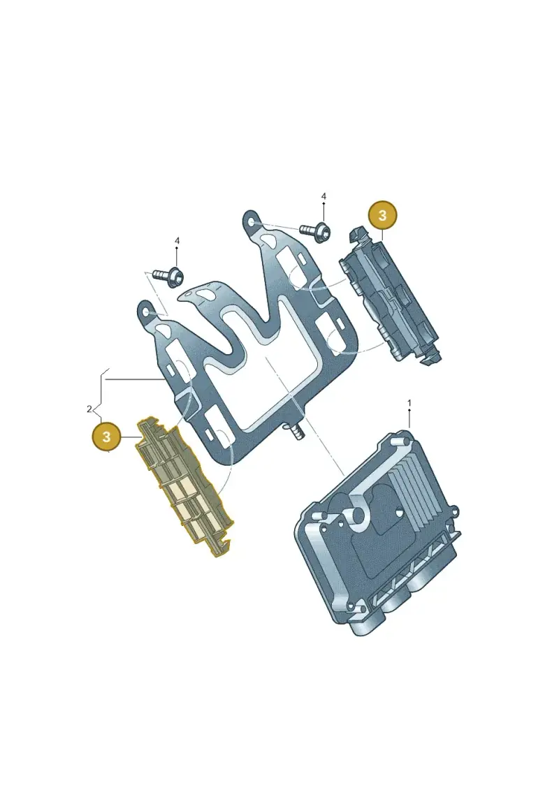 1T0971739G — Audi R8 Spyder (2015-2024) diagram 872907230, position 3