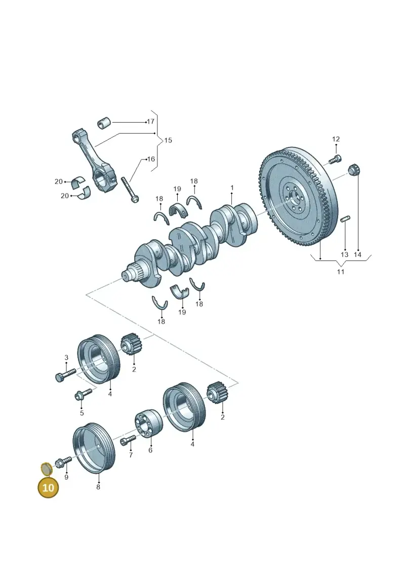 1T0971908B — Volkswagen Crafter 35 panel (2011-2016) diagram 722105100, position 10