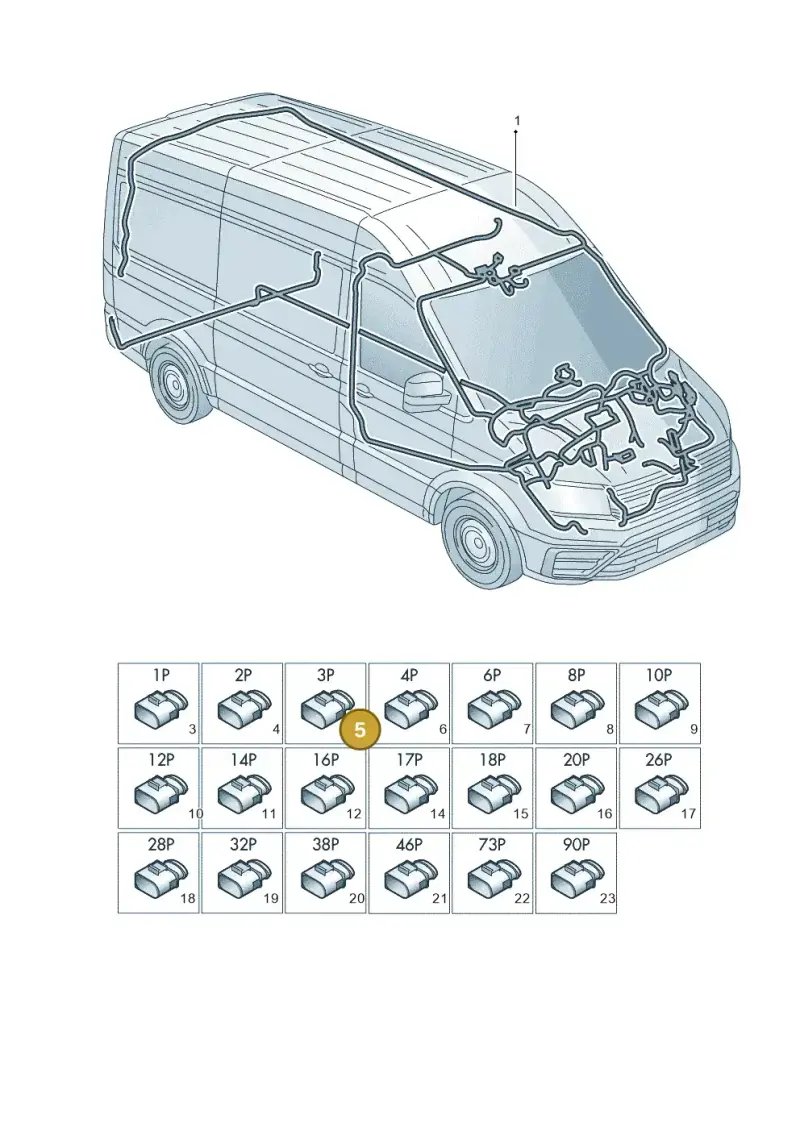 1T0972703 — Volkswagen E-Crafter 35 (2018-2024) diagram 806971810, position 5