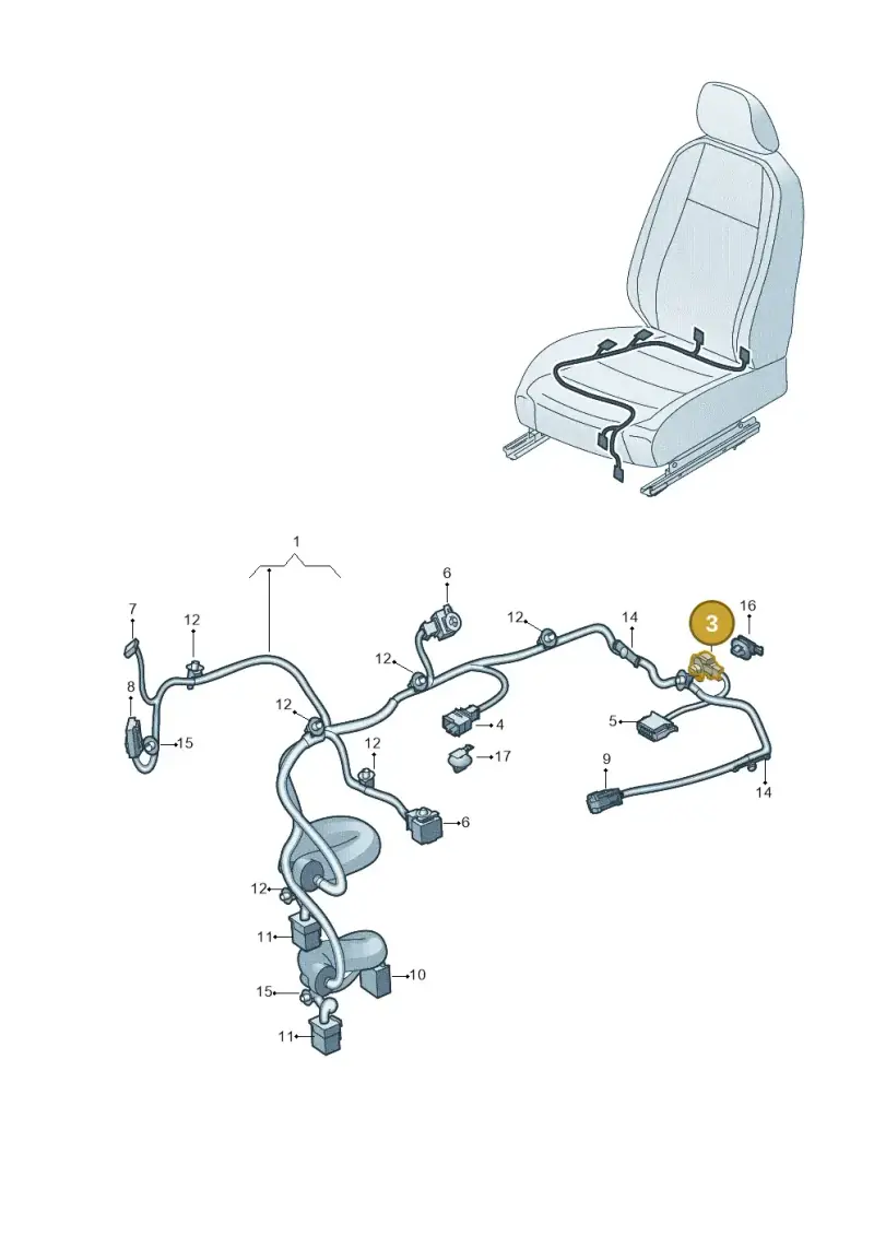 1T0973119 — Volkswagen E-Crafter 35 (2018-2024) diagram 806972280, position 3